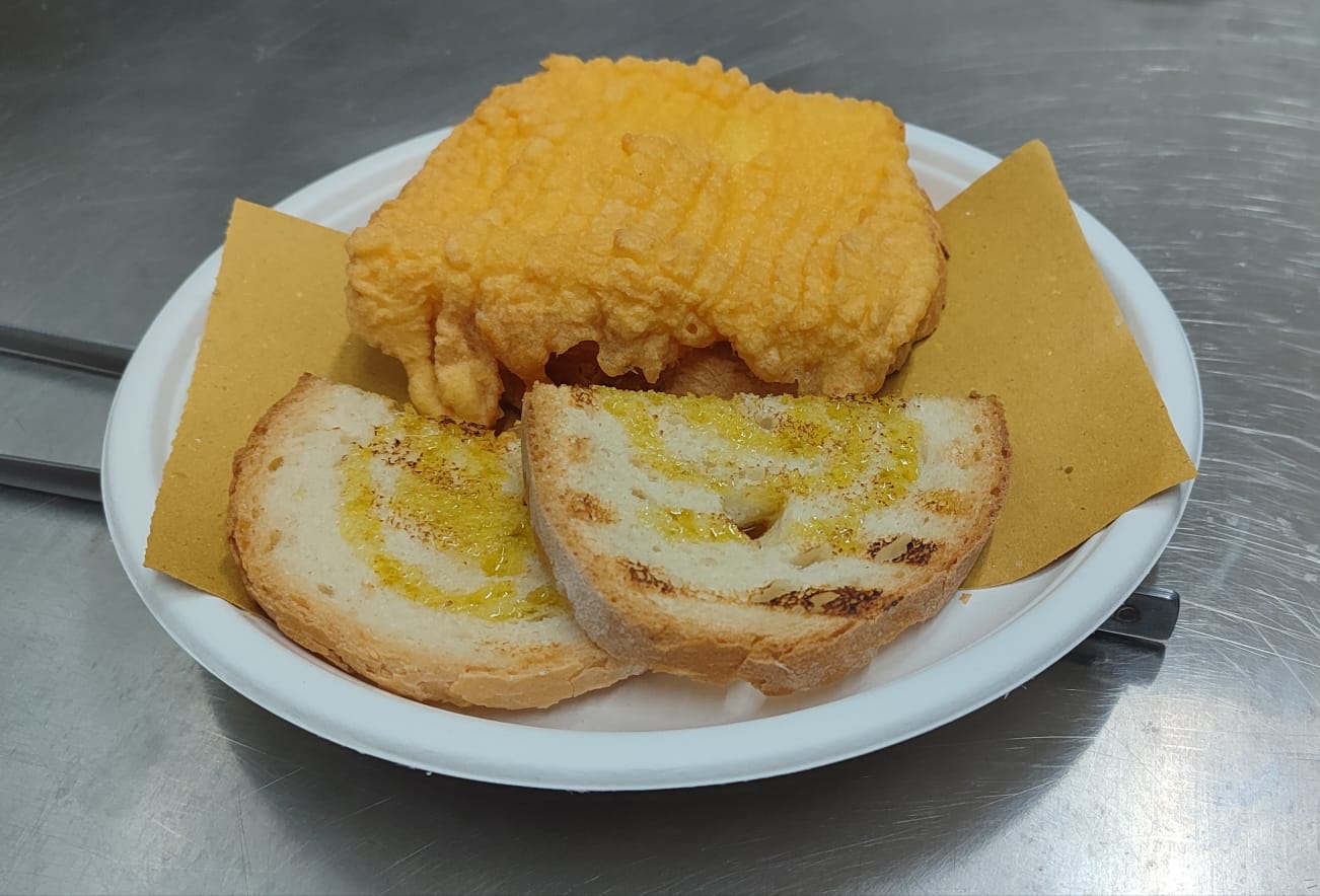 Formaggio pastellato